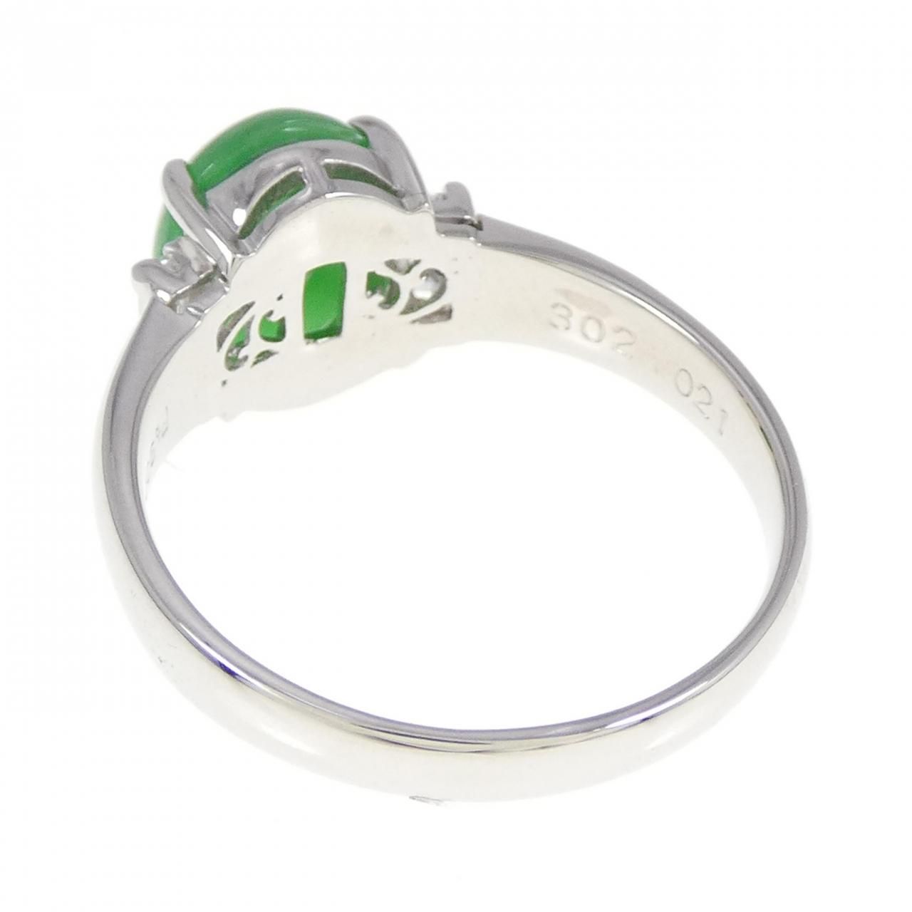 PT ヒスイ リング 3.02CT - メルカリ 