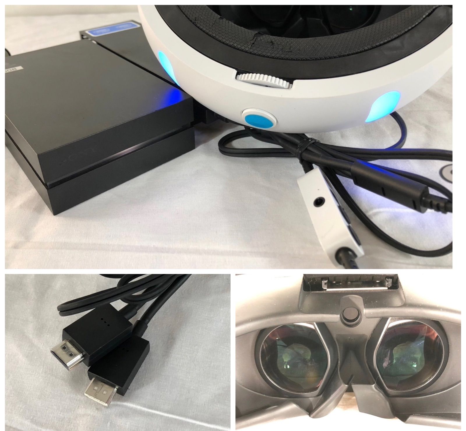 SONY】PlayStation VR CUH-ZVR1 PlayStaion-4専用 バーチャルリアリティシステム ヘッドセット プロセッサユニット  プレステ (100)☆BK22GK - メルカリ