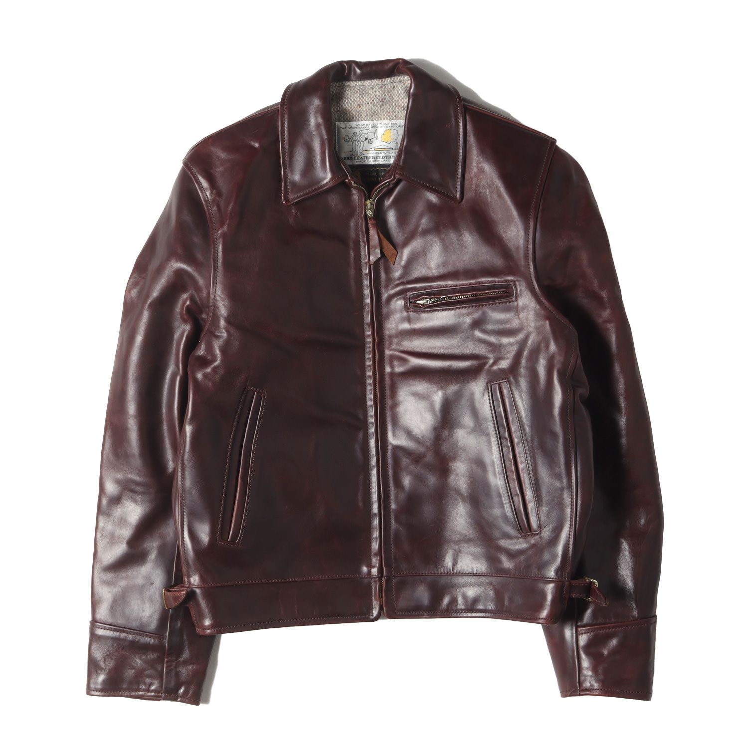 Aero Leather エアロレザー ジャケット サイズ:34 ハイウェイ