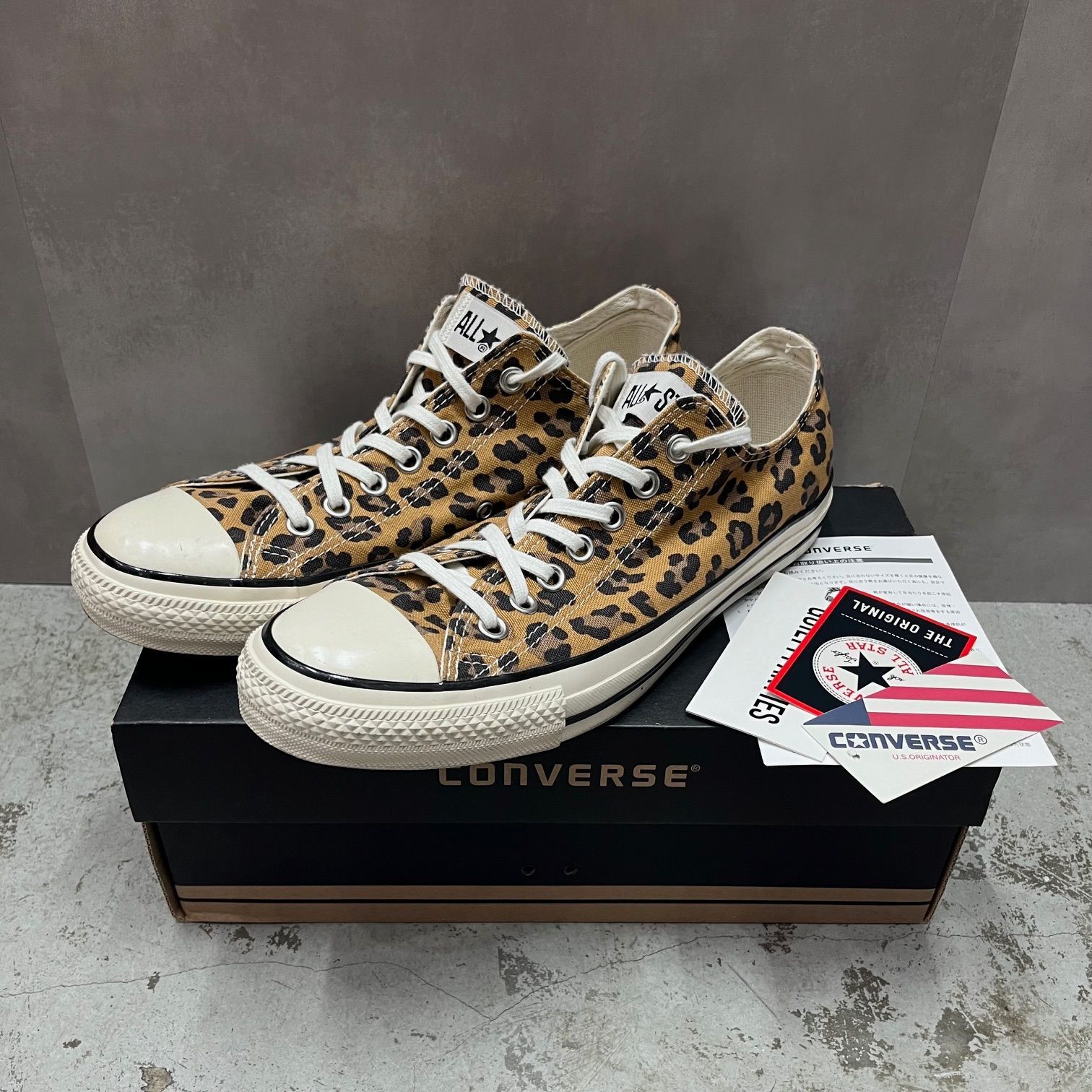 WACKO MARIA CONVERSE ALL STAR 1SD243 レオパード コンバース 