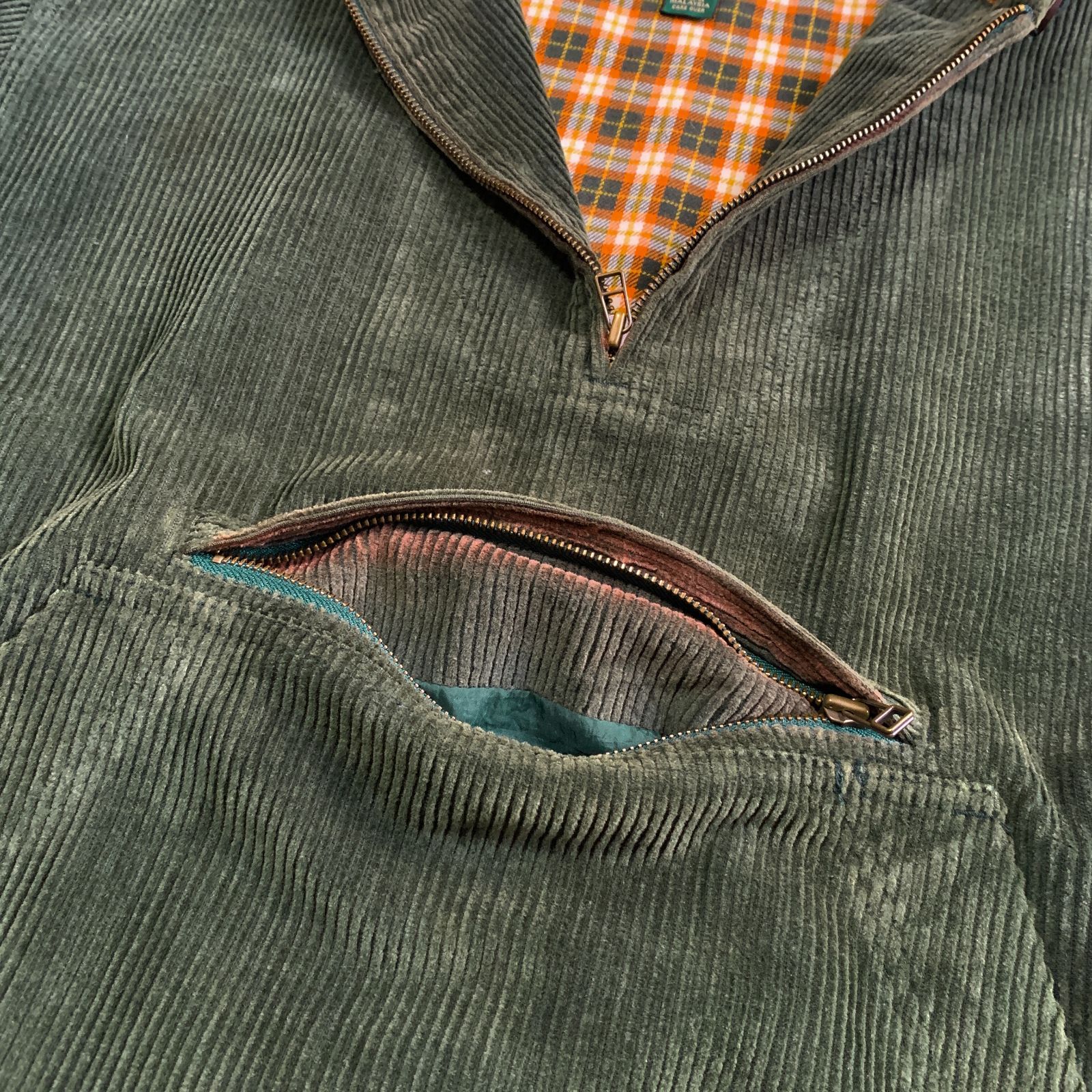 90s J.CREW Corduroy Anorak parka Jクルー ジェークルー コーデュロイ