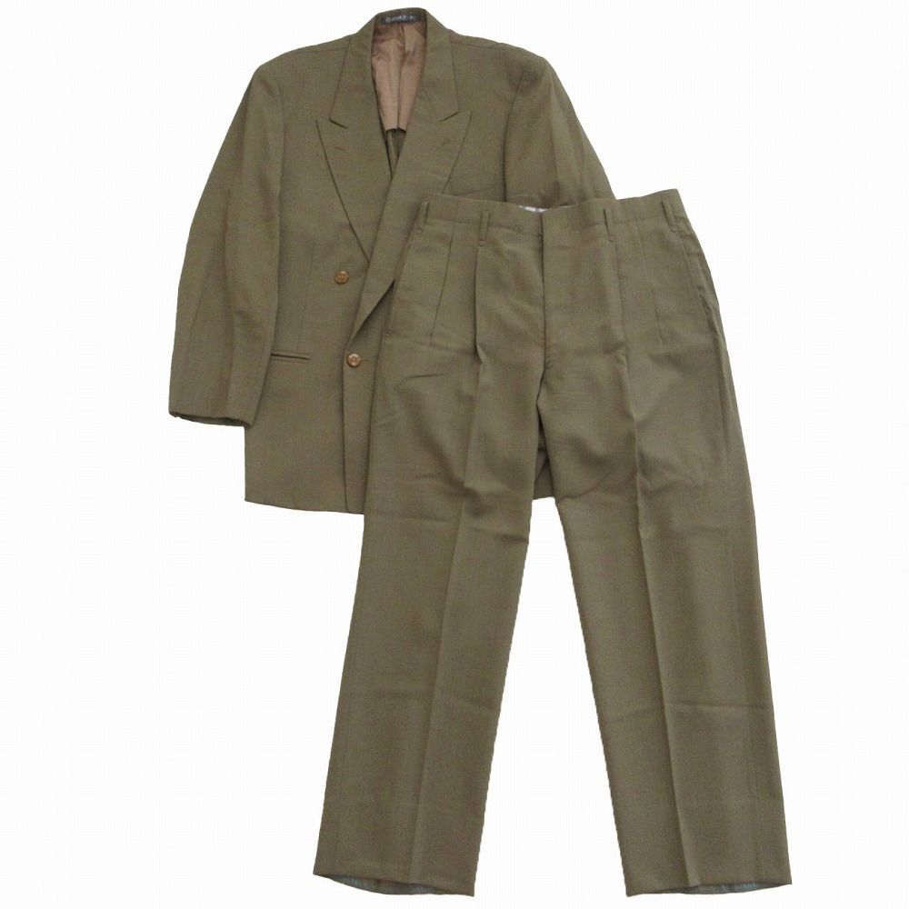 【vintage】イタリア製ヴィンテージダブルブレストセットアップ vintage】イタリア製ヴィンテージダブルブレストセットアップ