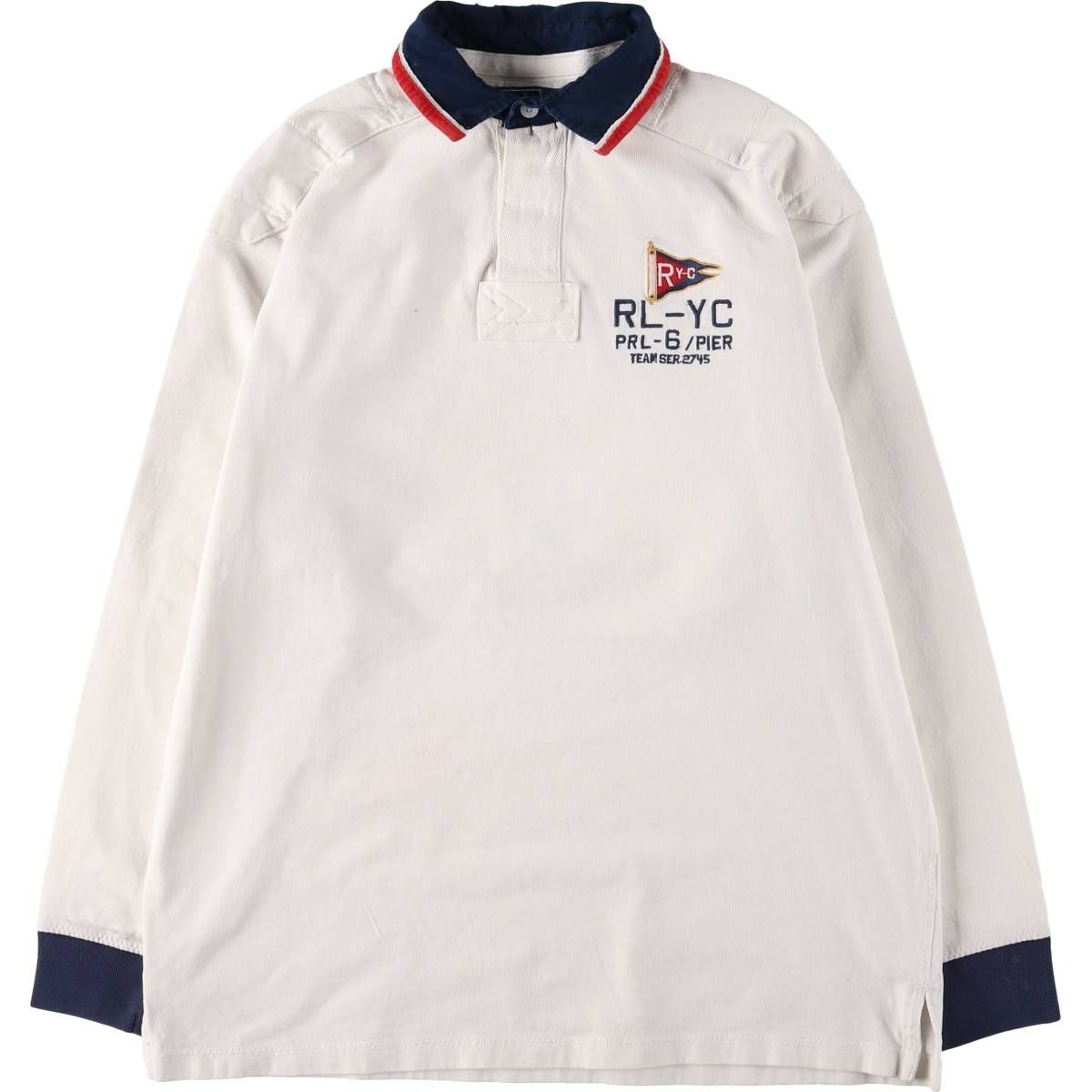 古着 ラルフローレン Ralph Lauren POLO by Ralph Lauren 長袖 ラガー