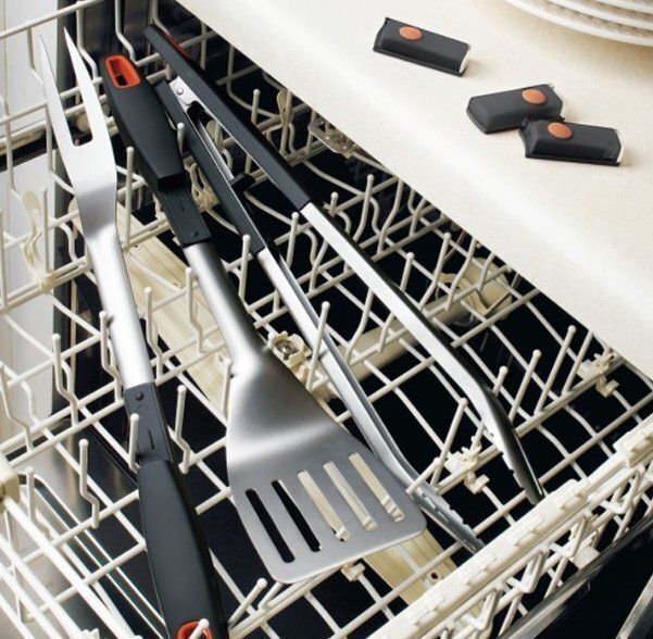 なバーベキューフォークグリップ3点セット工具