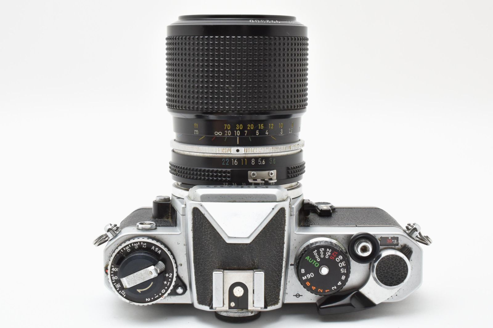 【フィルムカメラ】Nikon FE + Ai 43-86mm F3.5 Nikon／ニコン FE シルバー ボディ + Ai 43-86mm F3.5 レンズ