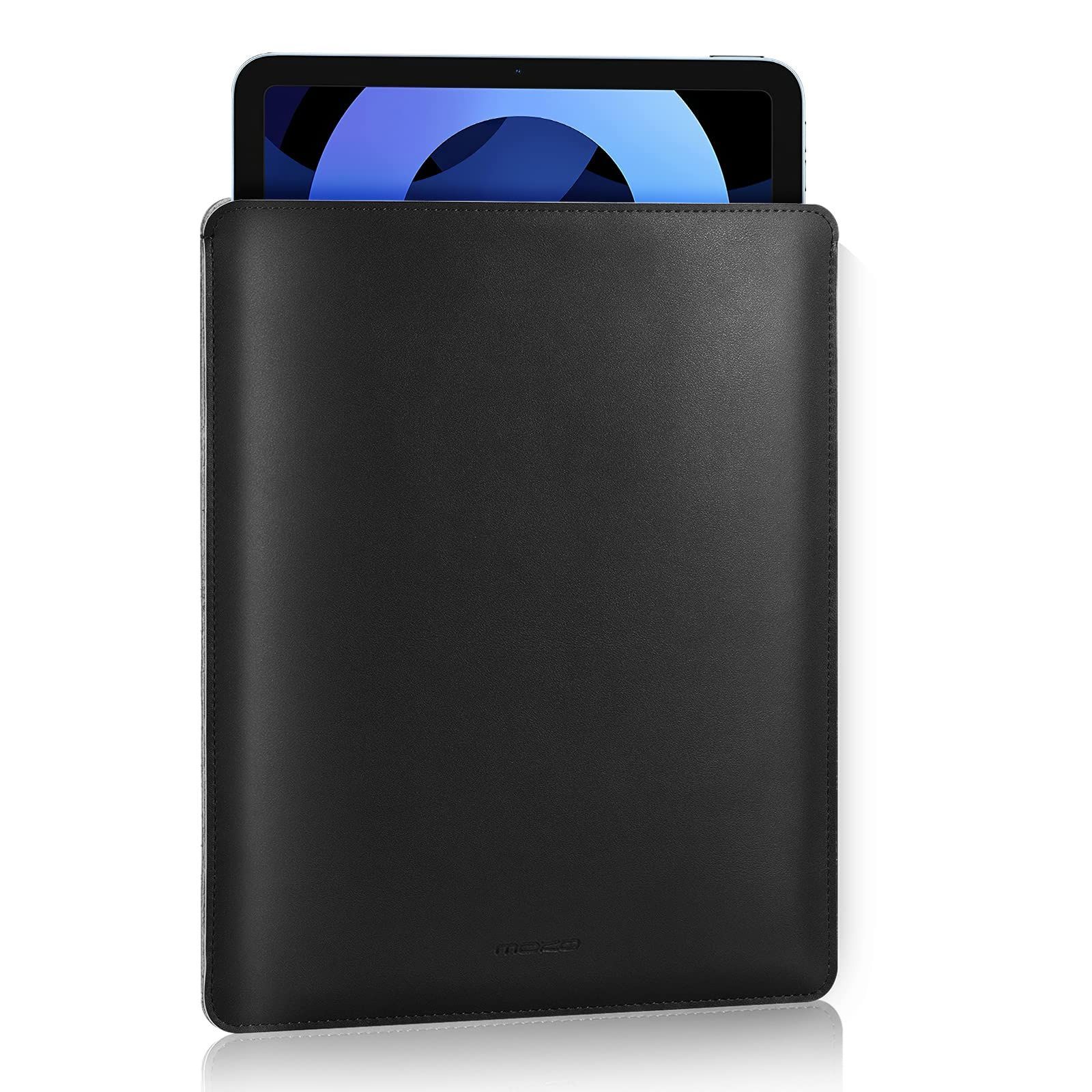 MoKo 9-11インチタブレットスリーブ PUレザーブリーフケース スリムスタイリッシュケースポーチ iPad Pro 11 2021/2020/2018 iPad 9th 8th 7th Gen 10.2 iPad Air 4 10.9 iPad Air