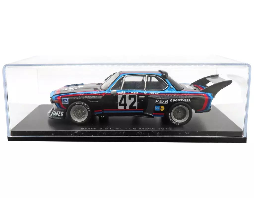 中古】ミニカー [単品] 1/43 BMW 3.5 CSL - Le Mans 1976 #42(ブラック