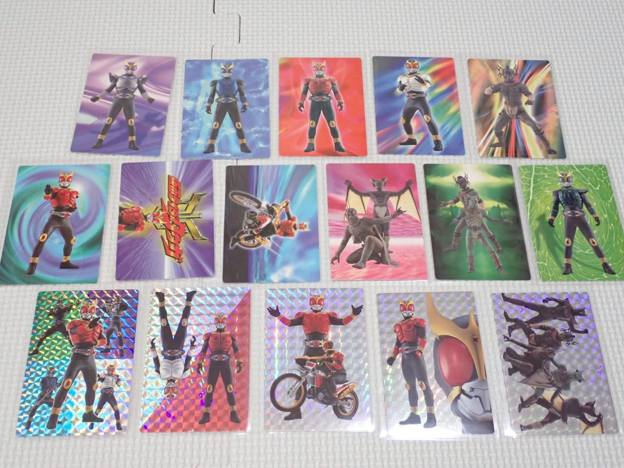 仮面ライダークウガ ソーセージ クウガアクションカード 全30種類セット 空箱付 仮面ライダークウガ ソーセージ クウガアクションカード 全30