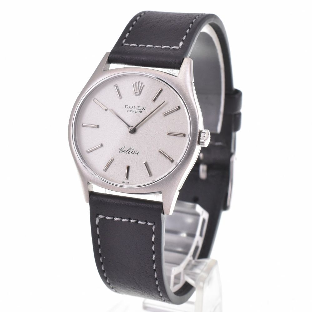 ロレックス ROLEX 3806 ヴィンテージ チェリーニ K18WG Cal.1600 手巻き メンズ J 141541