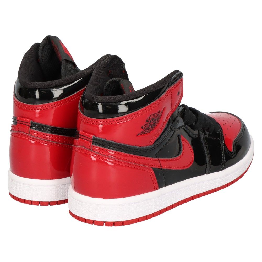 NIKE (ナイキ) AIR JORDAN 1 RETRO HIGH OG PS BRED PATENT