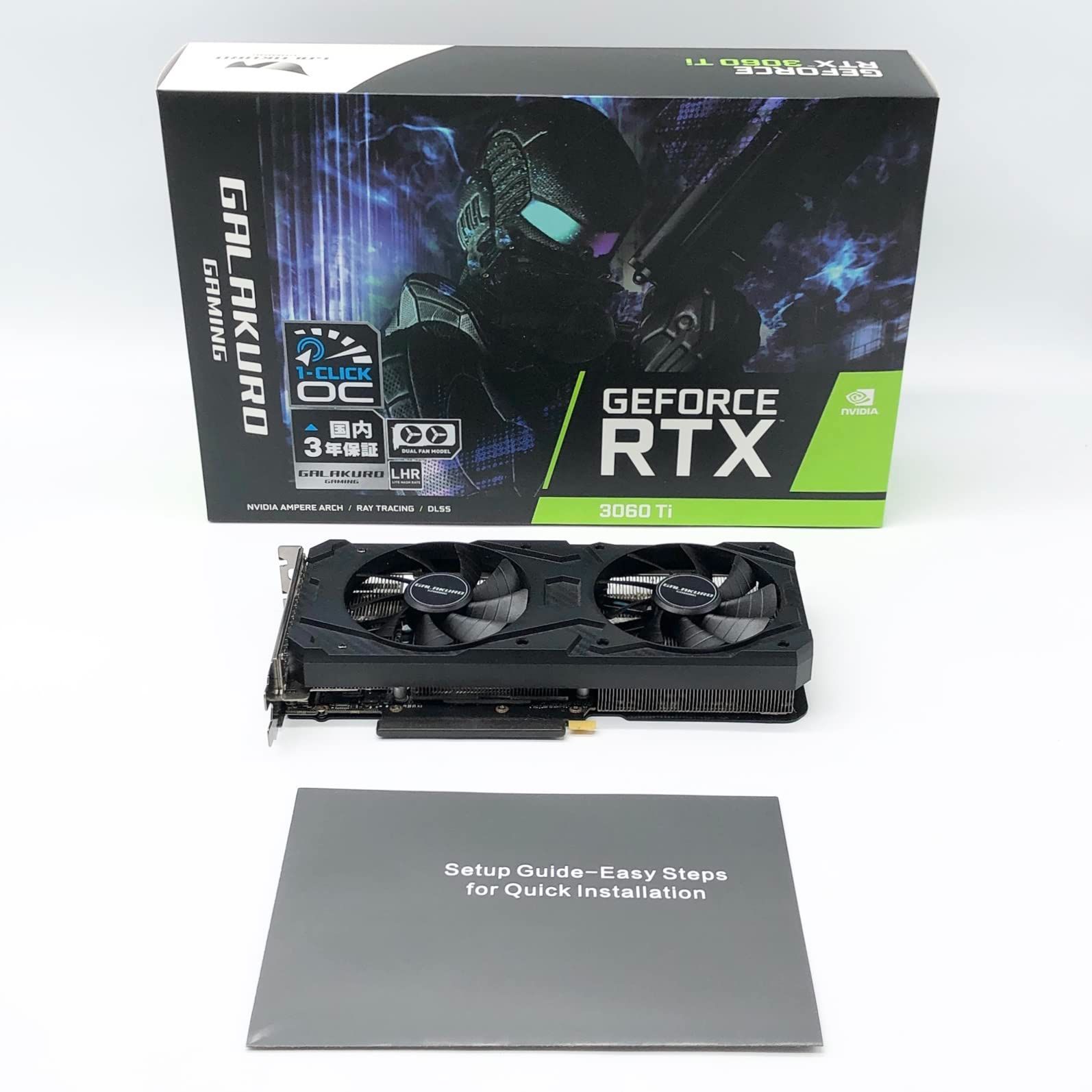 極美品 GALAKURO GAMING GG-RTX3060TI-E8GB fkip.unmul.ac.id