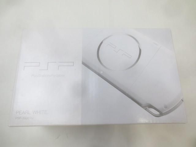 品 ゲーム PSP 本体 PSP3000 パールホワイト 動作品 周辺機器 き