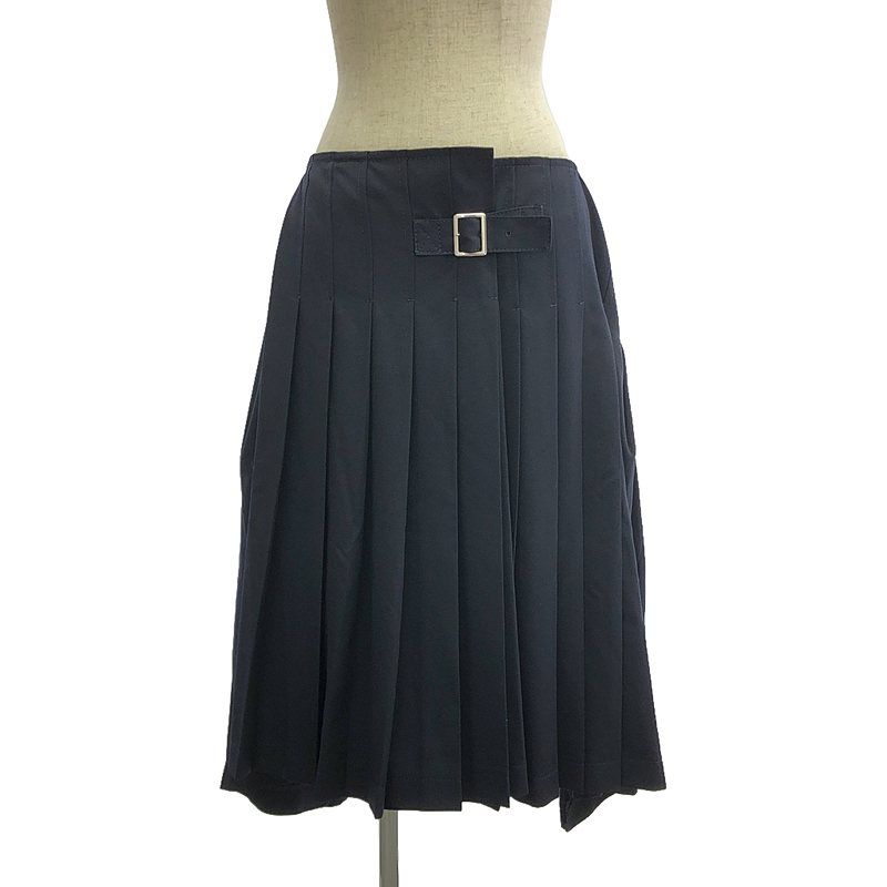 tricot COMME des GARCONS プリーツ ラップスカート tricot comme des garcons ラッププリーツスカート