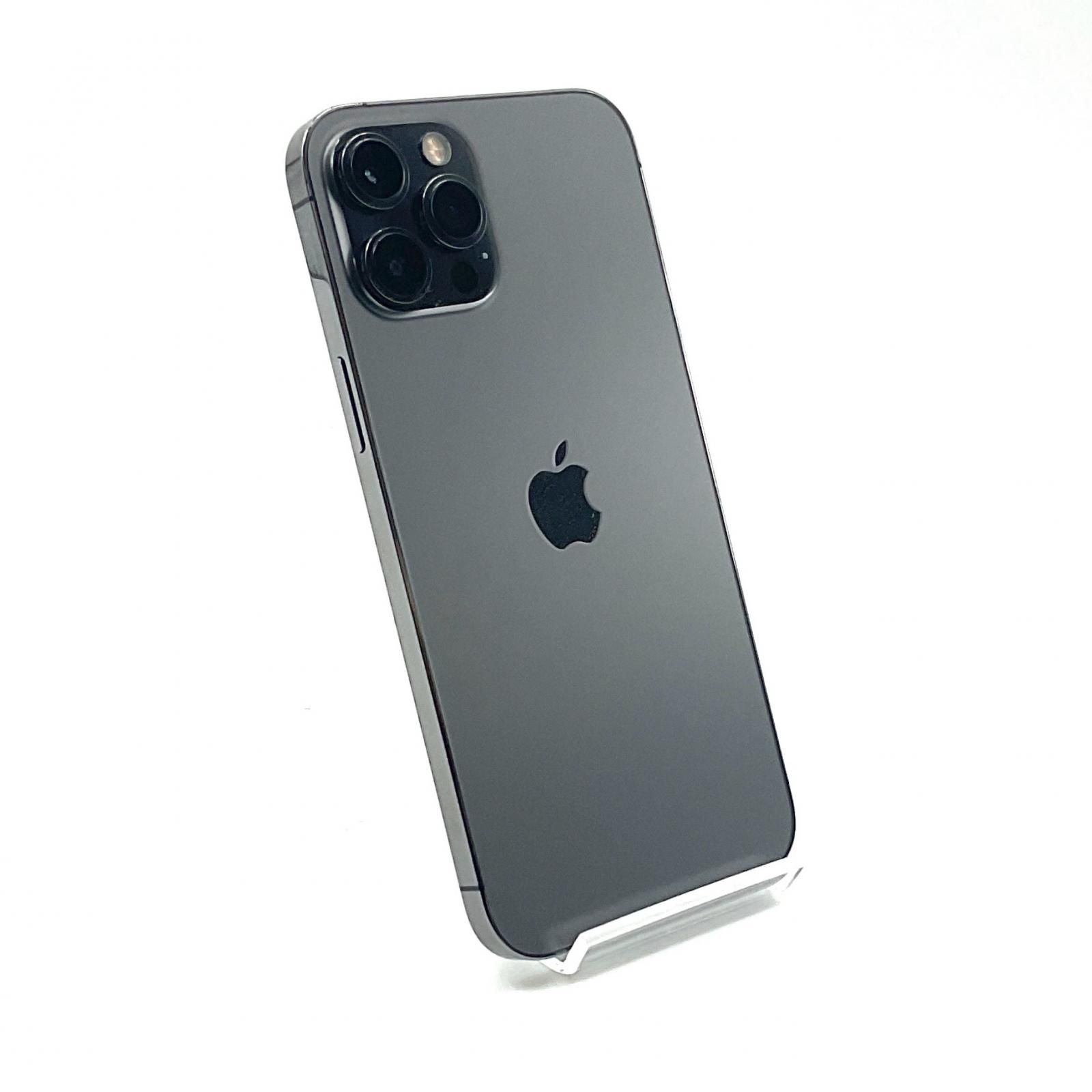 【全額返金保証】【最速発送】Apple iPhone 12 Pro Max 128GB グラファイト Softbank 83% 動作確認済