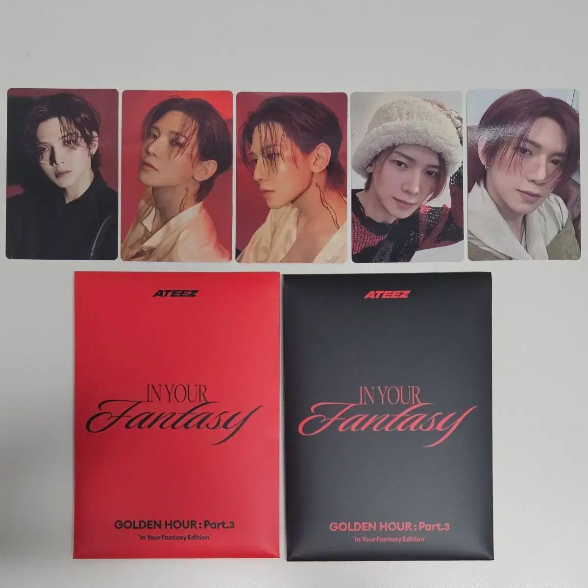 【トレカ有】ATEEZ アルバムまとめ売り ATEEZ(エイティーズ・アチズ) イン・ユア・ファンタジー 最優秀
