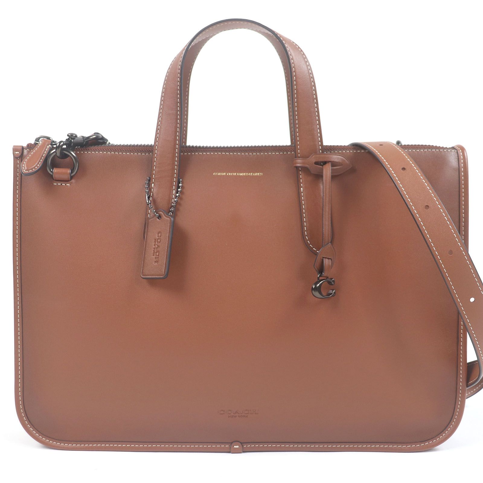 COACH ブラウン ショルダーバッグ 保存袋付き COACH｜ショルダーバッグ 