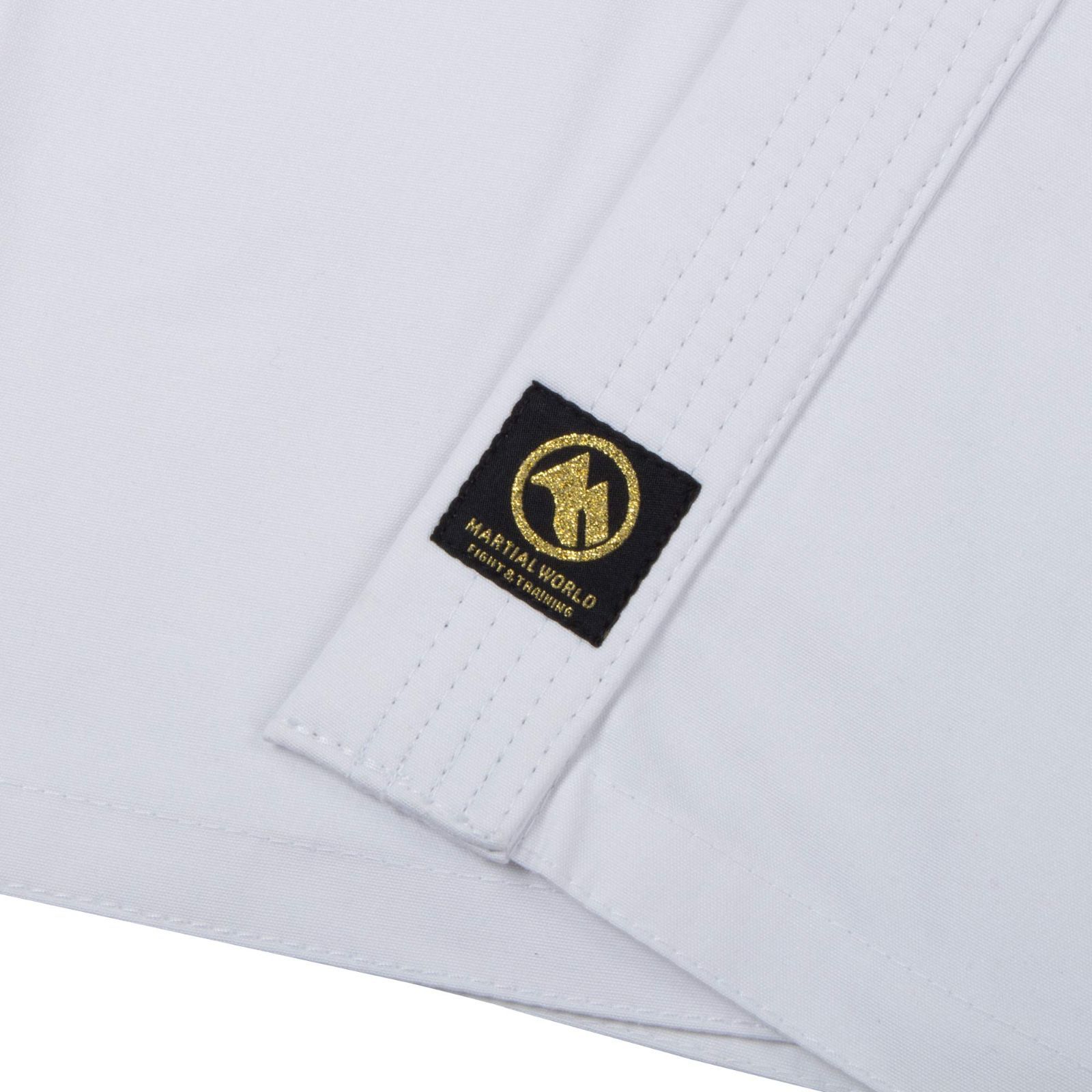  マーシャルワールド MARTIAL WORLD 純白フルコンタクト空手着 白帯付 KU 9 その他 武道 格闘技