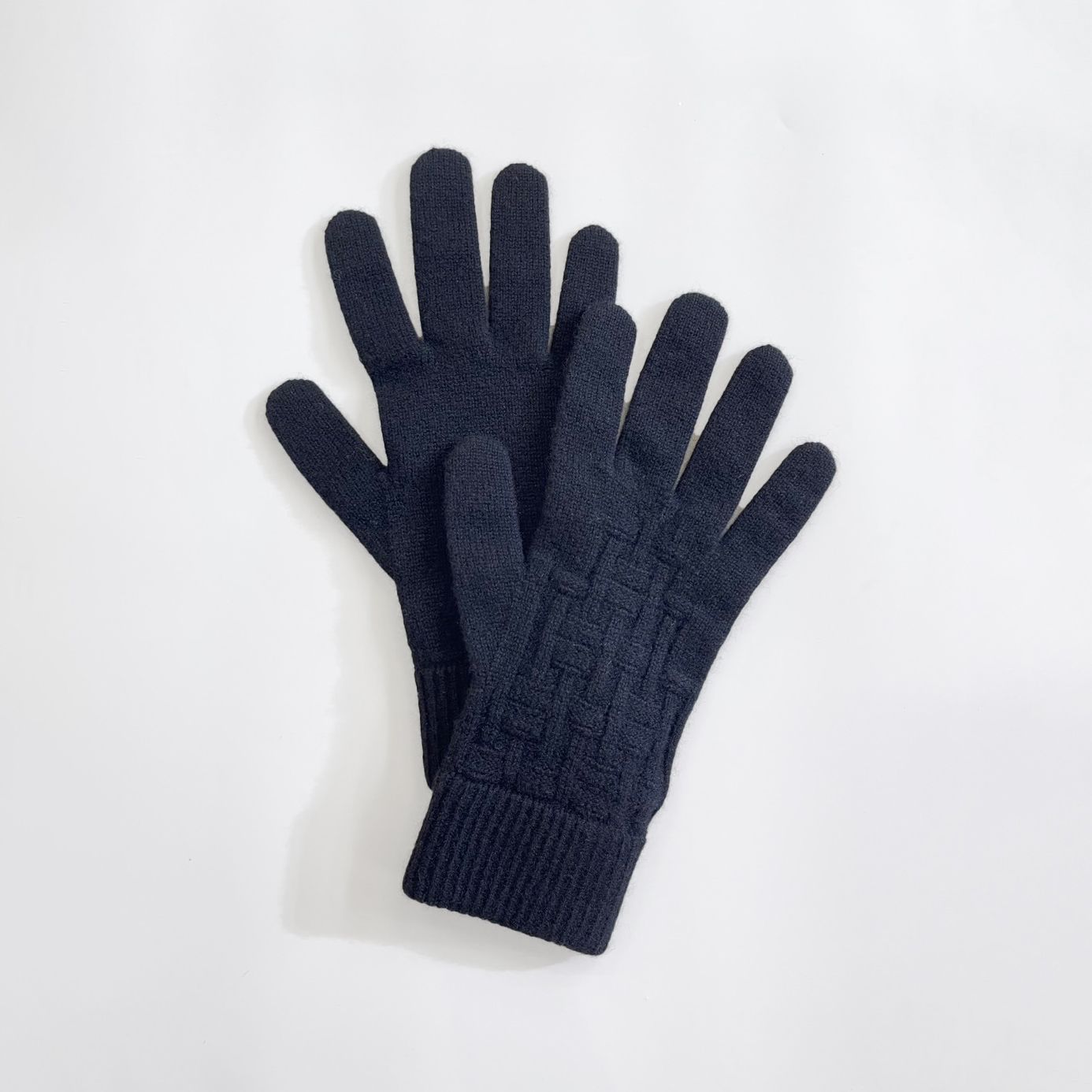 HERMES (エルメス) カシミヤニットグローブ 20091899006210 手袋 