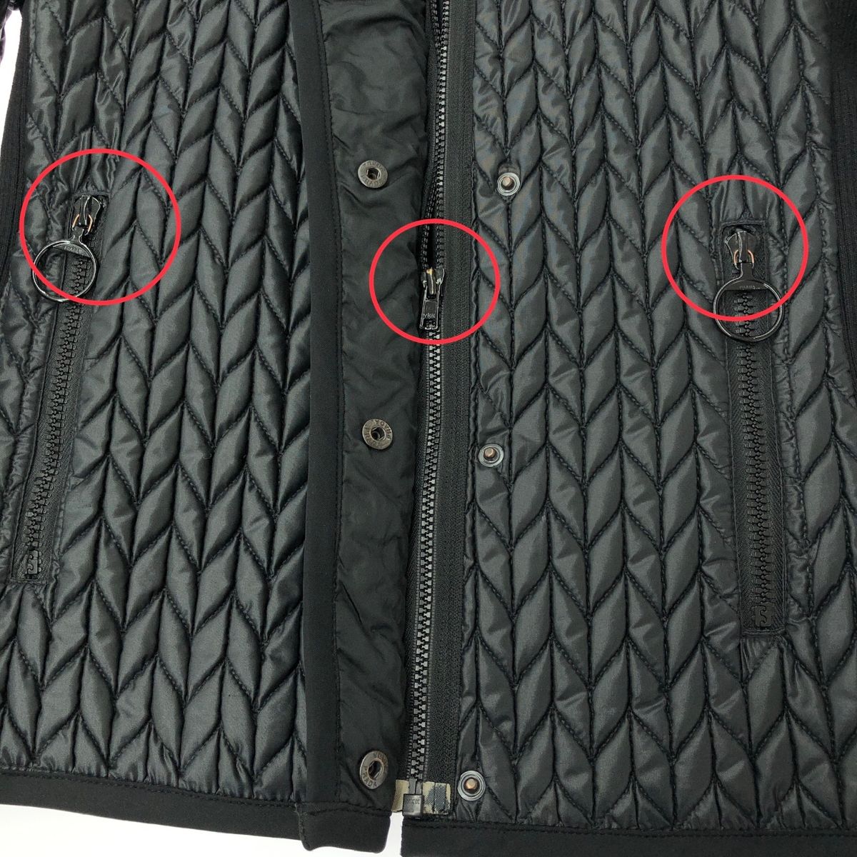 PRADA SPORTS プラダスポーツ キルティング ジャケット ブラック