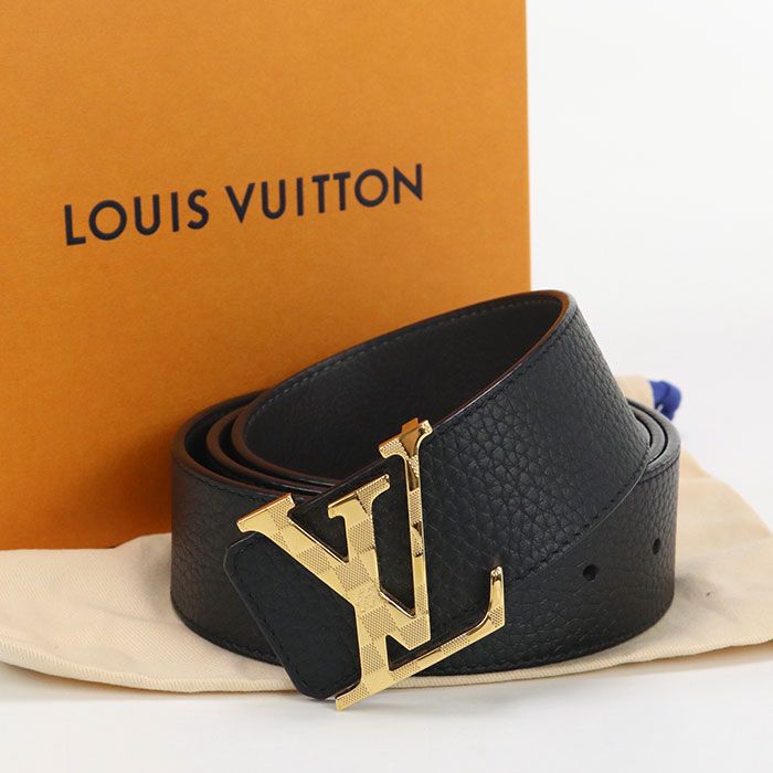 LOUIS VUITTON ルイヴィトン ベルト・LV ダミエ リバーシブル