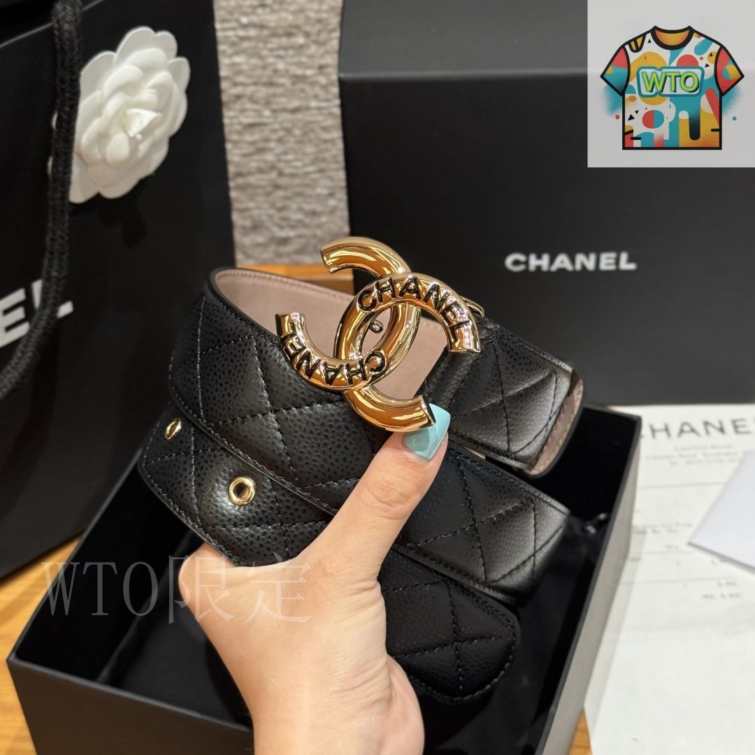 今日WTO】Chanel ニューモデル レディースベルト-GR87 - メルカリ