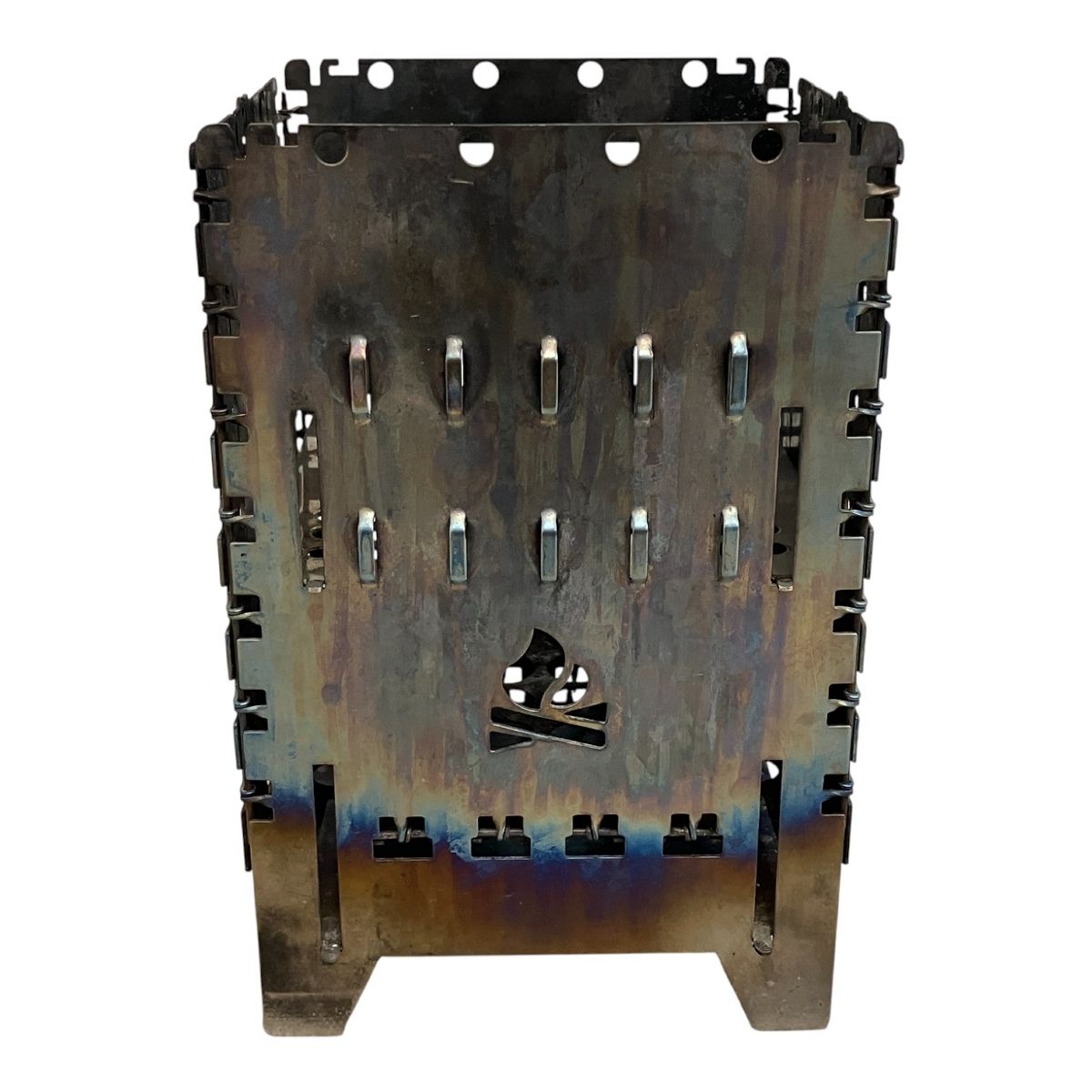 鉄製 焚き火台 星、イナズマデザイン 鉄製 焚き火台 星、イナズマ