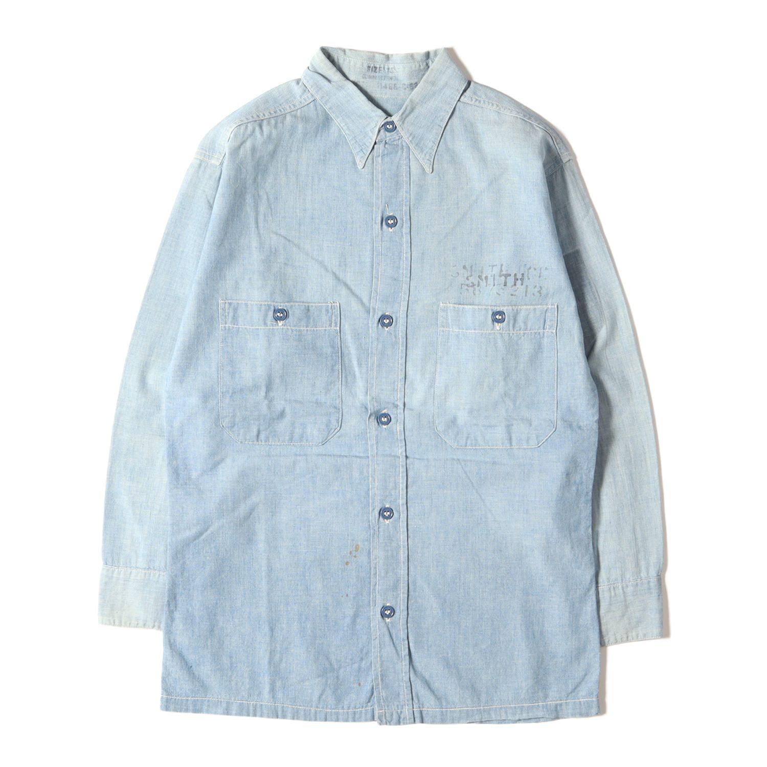 Vintage Military Item ヴィンテージミリタリー軍物実物 シャツ サイズ 