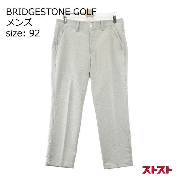 BRIDGESTONE GOLF ブリヂストンゴルフ パンツ 総柄 グレー系 92 [240001891018]