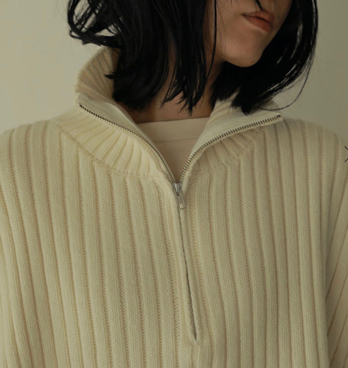 ETRE TOKYO ハーフジップタートルニットベスト ETRE TOKYO（エトレトウキョウ）の「【ZOZO限定カラー】ハーフジップ