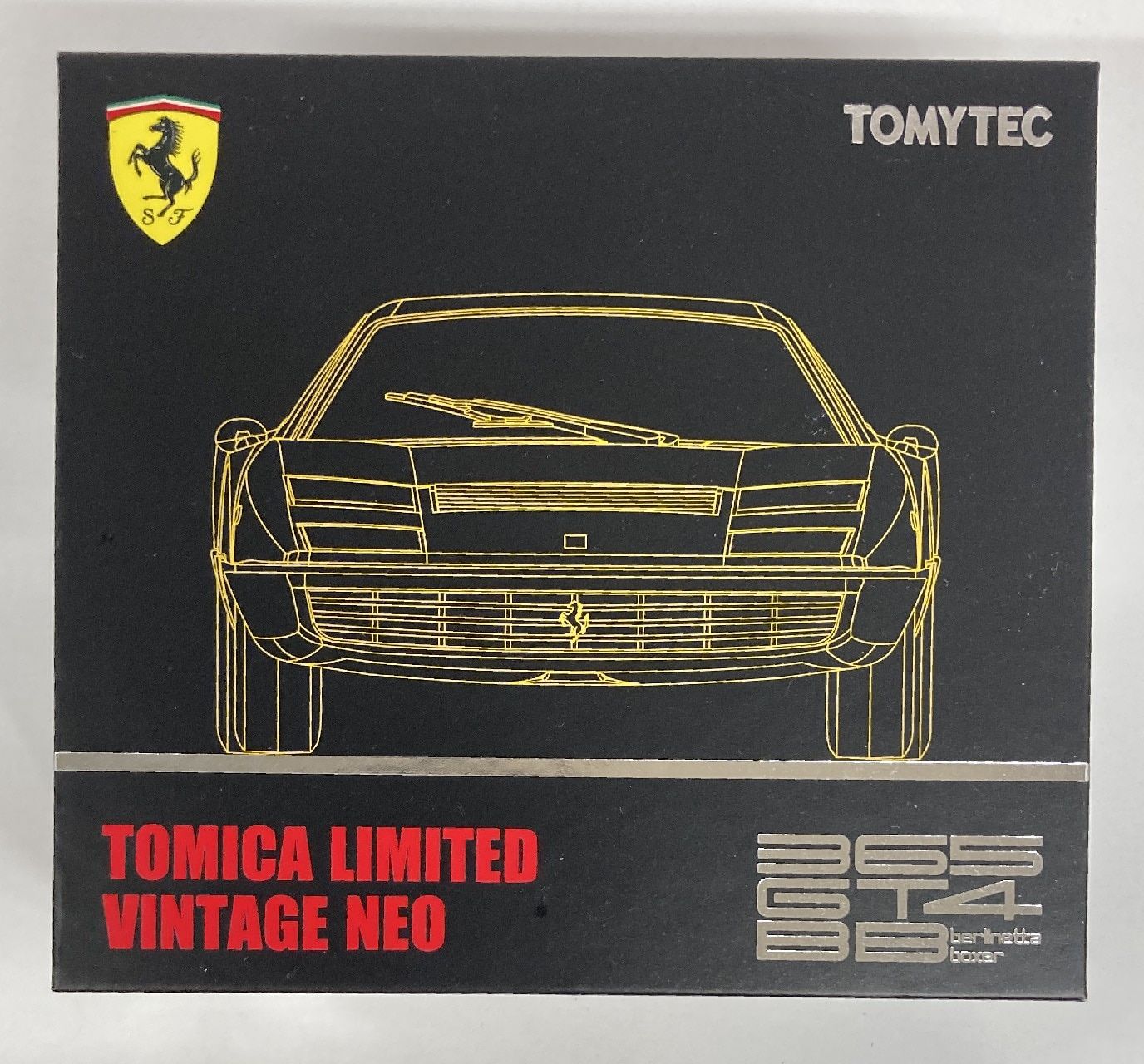 トミーテック TOMICA LIMITED VINTAGE NEO フェラーリ 365 GT4 BB (黄/黒)