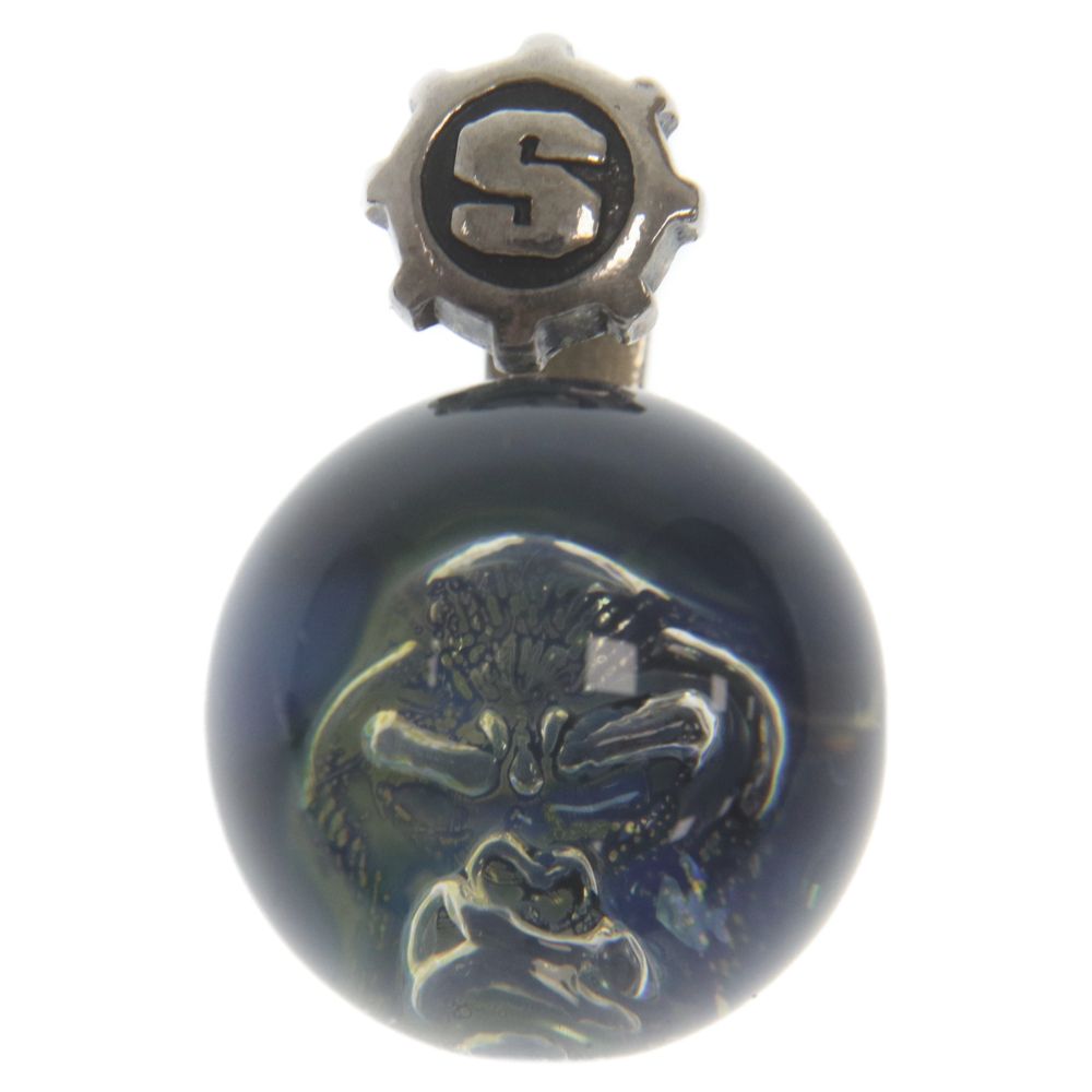 STARLINGEAR (スターリンギア) New Mini Skull Marble Pendant ニューミニ スカル マーブル ペンダント  ネックレストップ クリアー/シルバー STP067 - メルカリ