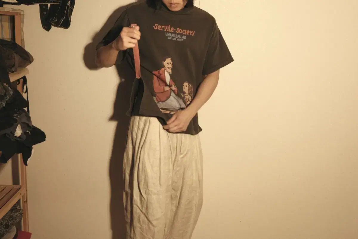 うま味主義 プリント Tシャツ