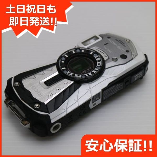 良品中古 WG-40w ホワイト 即日発送 コンデジ RICOH 本体 土日祝発送OK 