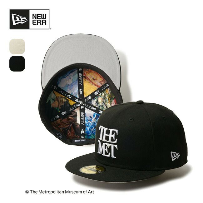 【新品】NEW ERA×THE MET ニューエラ×ザメット 59FIFTY ザメットライニングアート