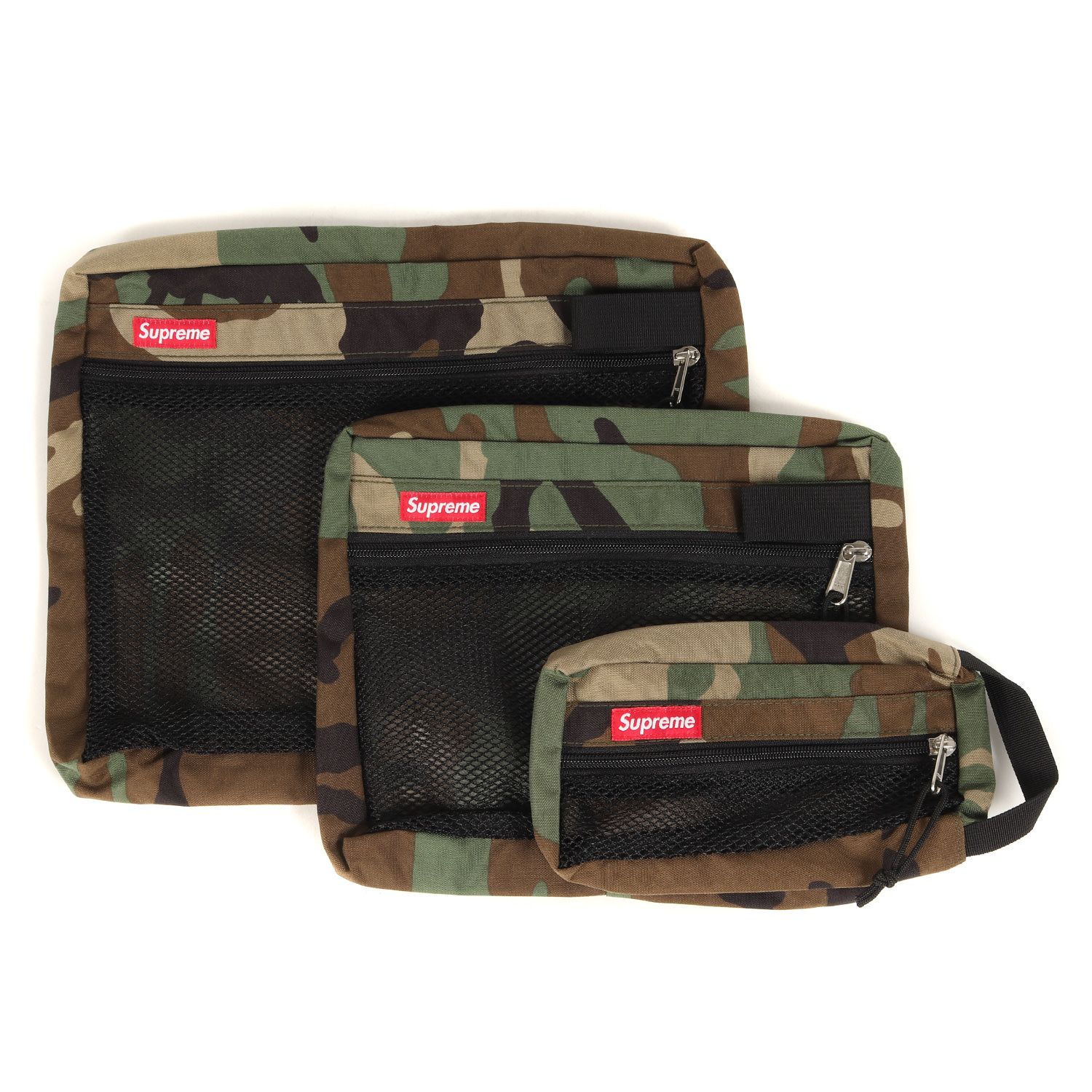 美品 Supreme シュプリーム バッグ メッシュ オーガナイザー 3点セット 