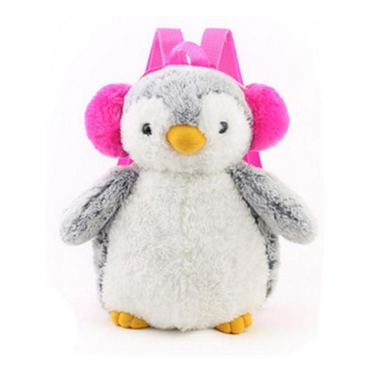 【韓国雑貨】リュック ペンギン キャラクター 可愛い ぬいぐるみ 38センチメートルペンギンぬいぐるみリュック漫画かわいい