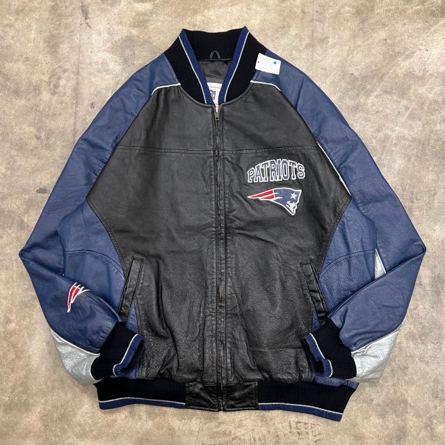 【NFL PATRIOTS / ペイトリオッツ】レザージャケット NFL PATRIOTS / ペイトリオッツ】レザージャケット - メルカリ