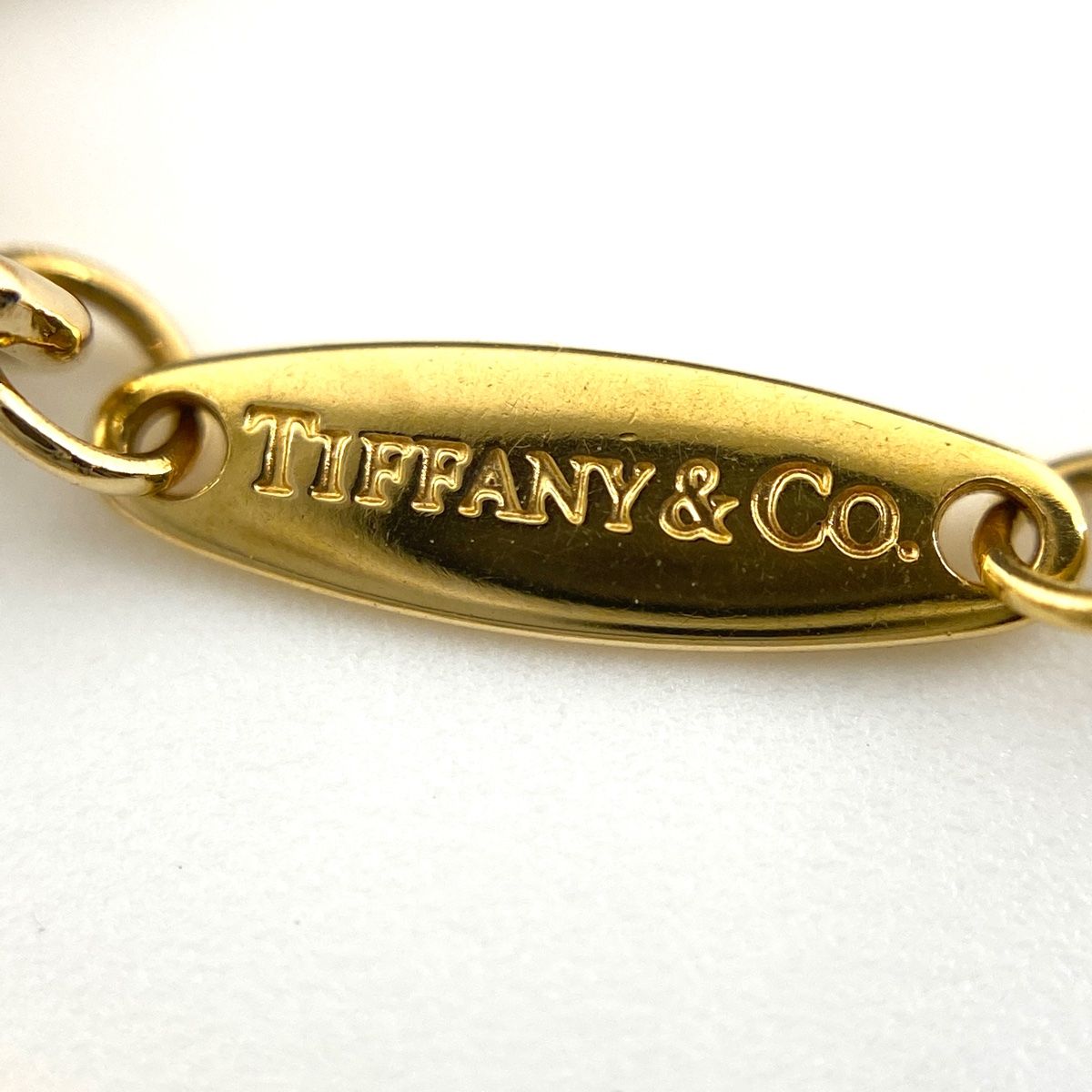 ティファニー バイザヤードネックレス 750 YG イエローゴールド 楽天市場】T【TIFFANY.Co】 バイザヤードダイヤネックレス AU750