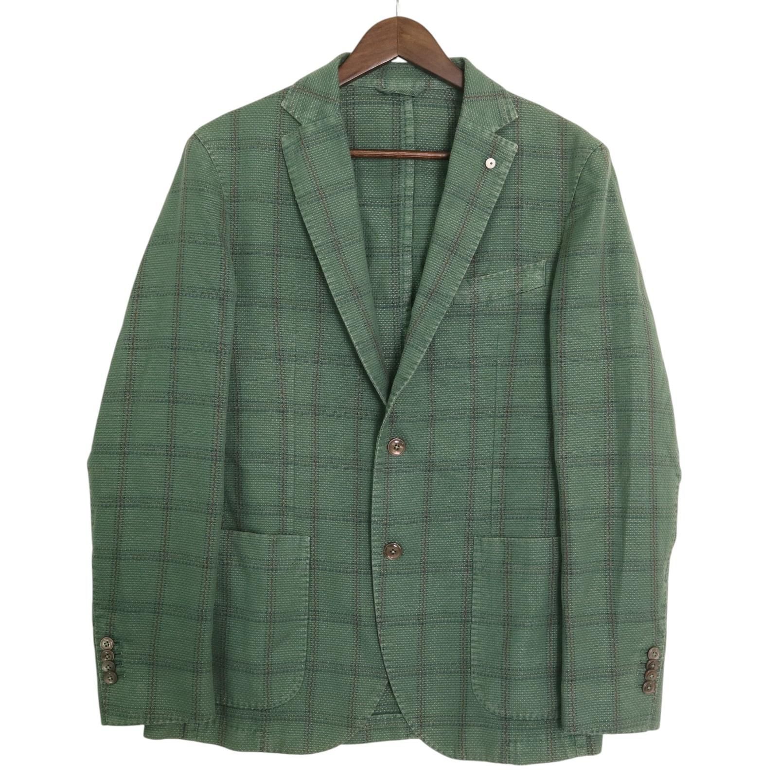 L.B.M. 1911 / 2857 SLIM FIT エルビーエム1911 チェック柄 コットン 