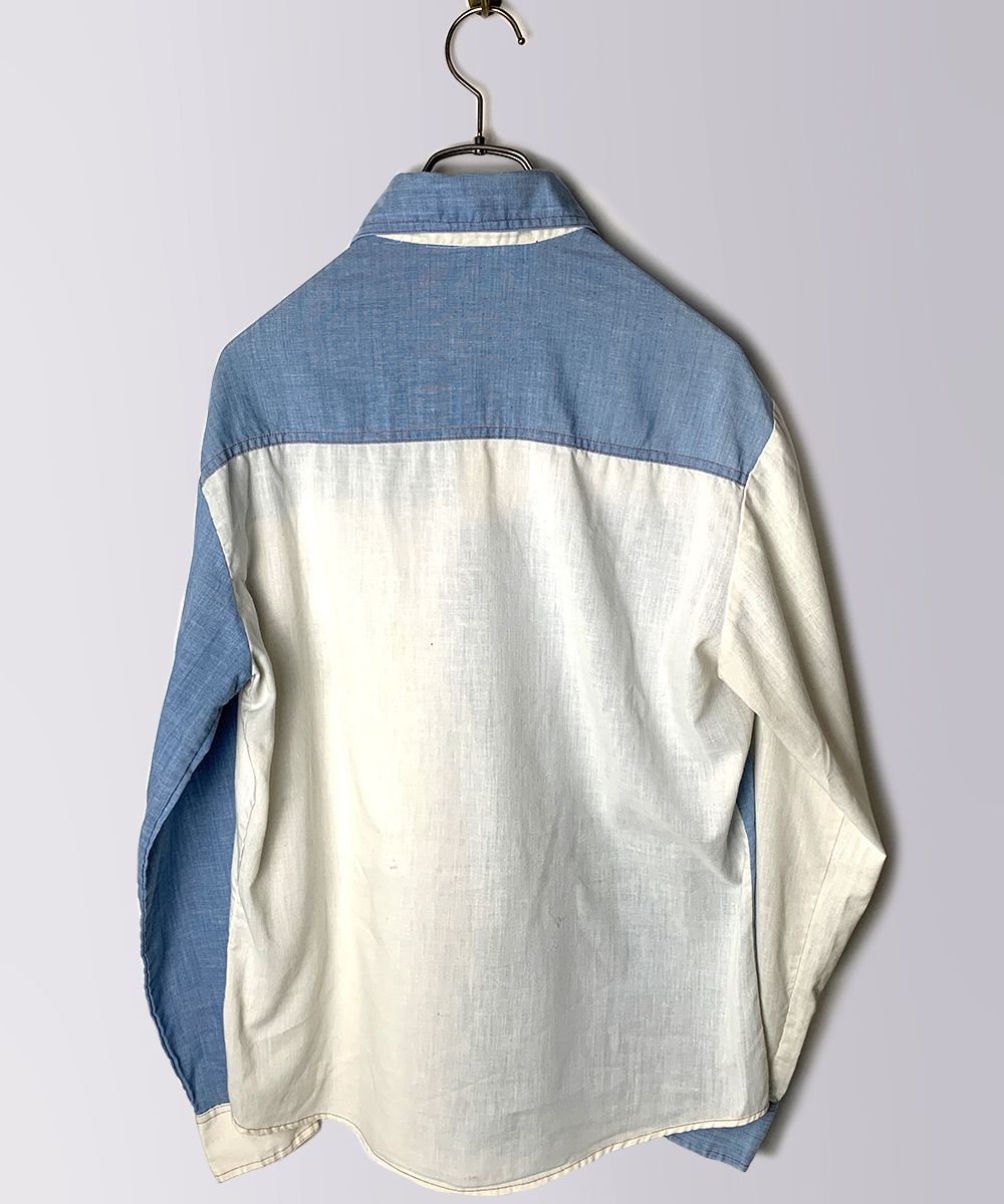 他のシャツはコチラ→60s-70s Alfie California 切り替えロングスリーブシャツ