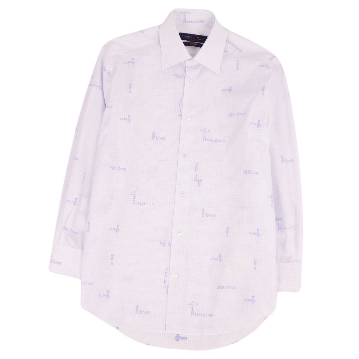 極美品 ルイヴィトン LOUIS VUITTON シャツ 2020年 ロングスリ