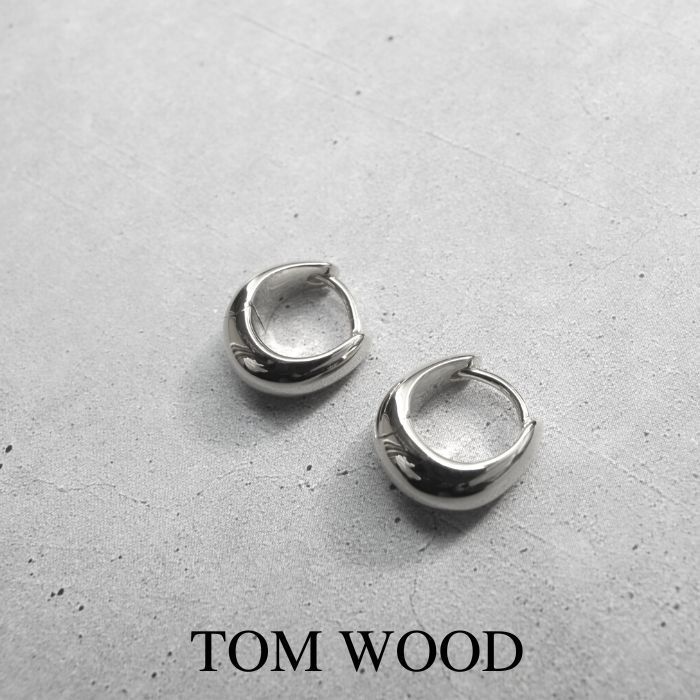 TOM WOOD スターリングシルバー ピアス ユニセックス TOM WOOD スターリングシルバー ピアス ユニセックス