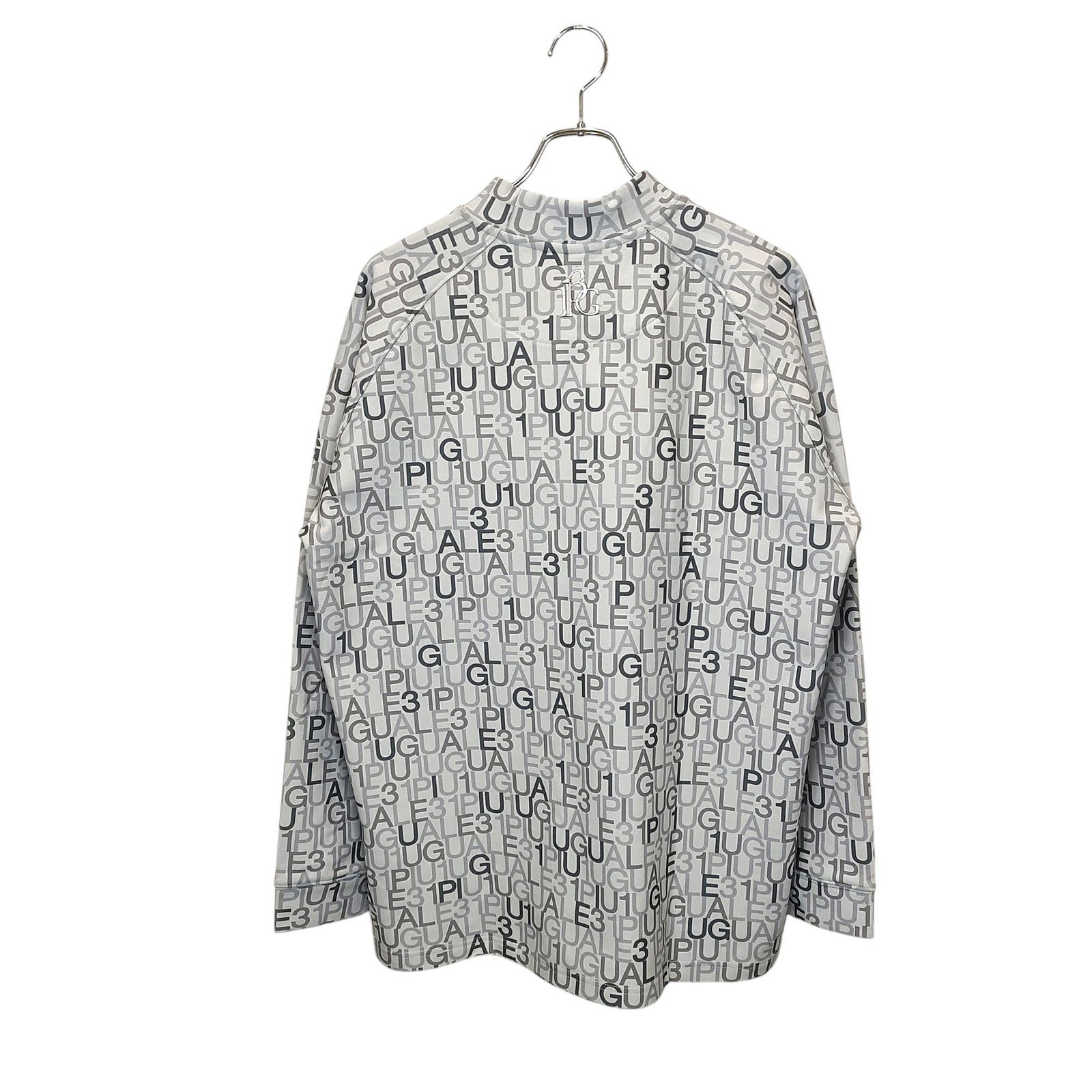 1PIU1UGUALE3 GOLF ウノピュウノ ゴルフ 113 GOLF L/S MOCK NECK LOGO