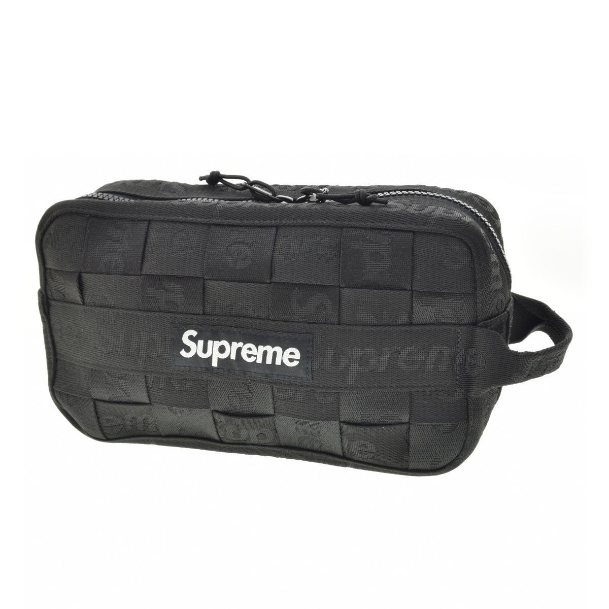 SUPREME】24SS Woven Utility Bag Blackバッグ 美品 Supreme