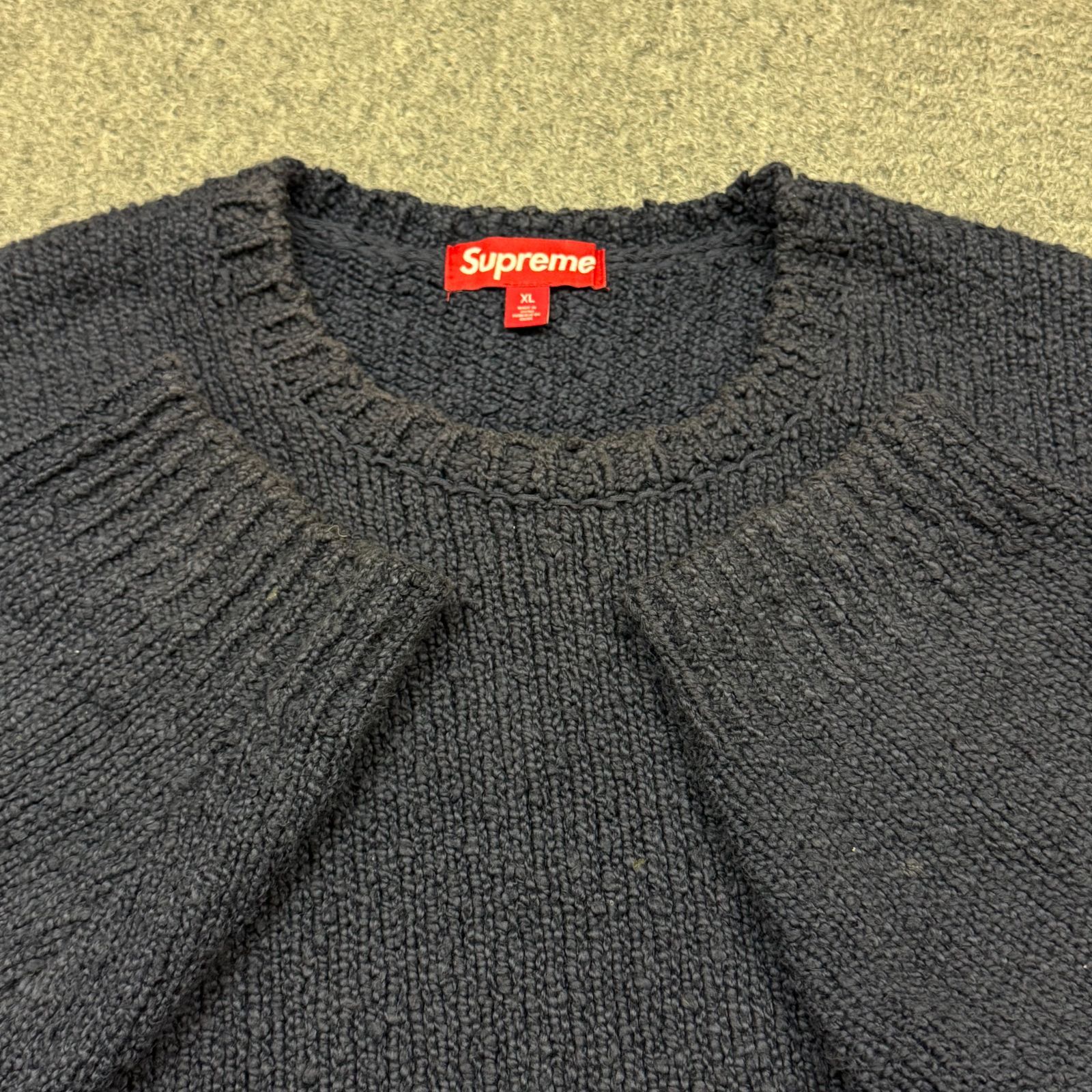 国内正規 Supreme 24SS Bouclé Small Box Sweater ブークレスモール 