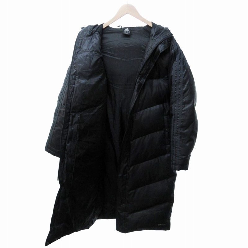 miy 様用　adidas ダウンコート 黒 ロング miy 様用 adidas ダウンコート 黒 ロング - メルカリ
