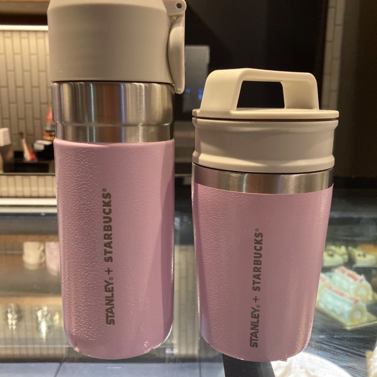 【新品未使用】Starbucks パープル&ピンク系 スタンレー 2点セット♥