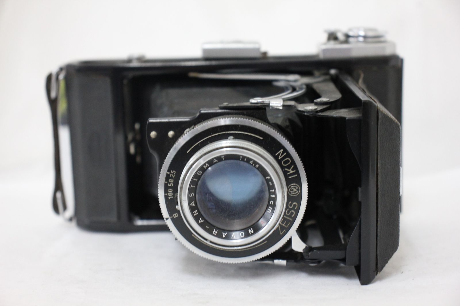 訳あり品 ツァイスイコン Zeiss Ikon Ercona NOVAR-ANASTIGMAT 11cm F4.5 V 蛇腹カメラ e2660