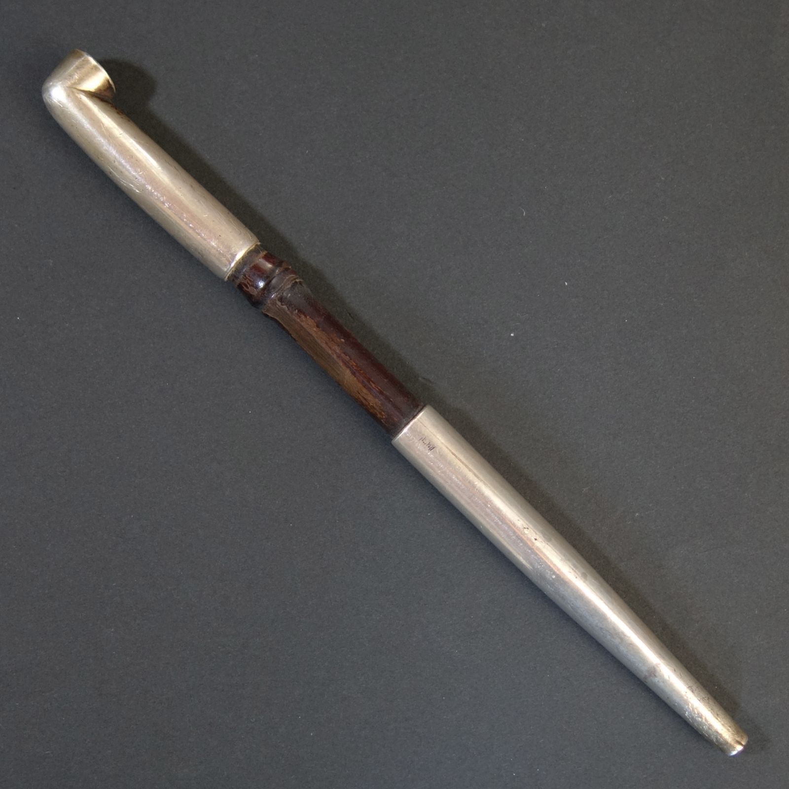 煙管　ガラス　　骨董品 7-1】煙管 骨董品 ガラスのキセル