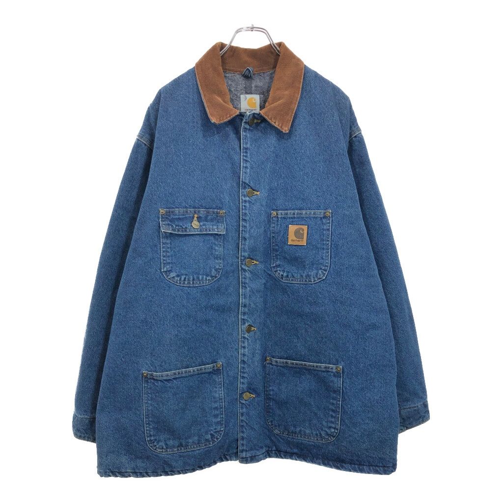 カーハートWIP ミシガン　チョアコート　デニム　Mサイズ　美品 90年代 Carhartt カーハート デニム ミシガンチョアコート